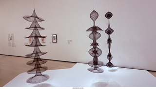 71 a2y. Spain - Bilbao - Guggenheim Museum - Ruth Asawa