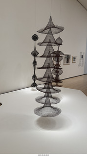 76 a2y. Spain - Bilbao - Guggenheim Museum - Ruth Asawa