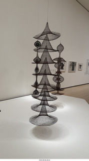 77 a2y. Spain - Bilbao - Guggenheim Museum - Ruth Asawa