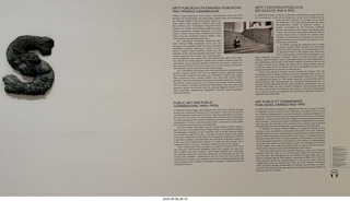 89 a2y. Spain - Bilbao - Guggenheim Museum - Ruth Asawa sign