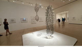 91 a2y. Spain - Bilbao - Guggenheim Museum - Ruth Asawa