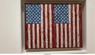 108 a2y. Spain - Bilbao - Guggenheim Museum - Jasper Johns Night Driver