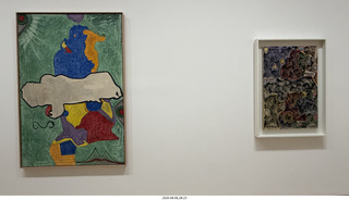 120 a2y. Spain - Bilbao - Guggenheim Museum - Jasper Johns Night Driver