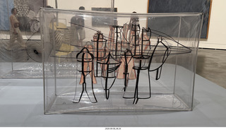 127 a2y. Spain - Bilbao - Guggenheim Museum - Jasper Johns Night Driver