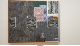 141 a2y. Spain - Bilbao - Guggenheim Museum - Jasper Johns Night Driver