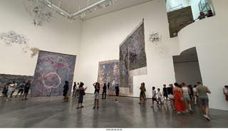 158 a2y. Spain - Bilbao - Guggenheim Museum - Didaktika in situ Igshaan Adams