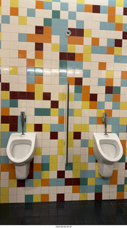 208 a2y. Spain - Bilbao - Guggenheim Museum - the men's room