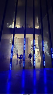 222 a2y. Spain - Bilbao - Guggenheim Museum - funky lights exhibit