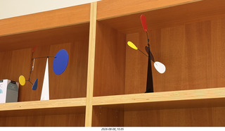 270 a2y. Spain - Bilbao - Guggenheim Museum - gift shop - mobiles (I bought one)