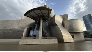 281 a2y. Spain - Bilbao - Guggenheim Museum - outside