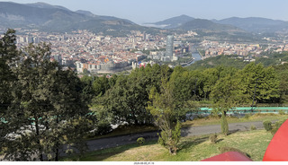 26 a2y. Spain - Bilbao - walking tour - city viewpoint