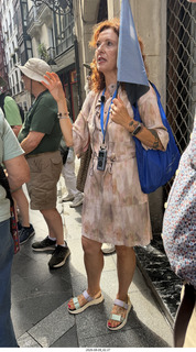 53 a2y. Spain - Bilbao - walking tour - our tour guide