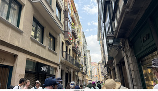 55 a2y. Spain - Bilbao - walking tour