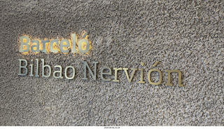 72 a2y. Spain - Bilbao - back at the Barbelo Bilbao Nervion hotel