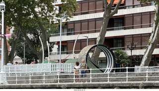 96 a2y. Spain - Bilbao - boat ride tour