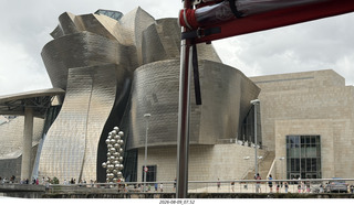 210 a2y. Spain - Bilbao - boat ride tour - Guggenheim Museum