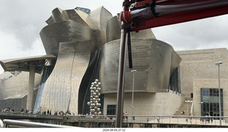 211 a2y. Spain - Bilbao - boat ride tour - Guggenheim Museum
