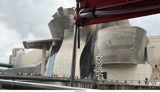 212 a2y. Spain - Bilbao - boat ride tour - Guggenheim Museum