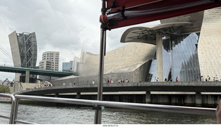 213 a2y. Spain - Bilbao - boat ride tour - Guggenheim Museum