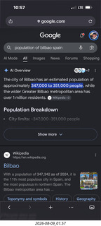 242 a2y. Spain - Bilbao - population statistics