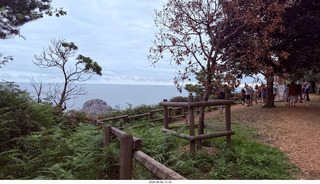 22 a2y. Spain - Bilbao wine tour - seaside viewpoint