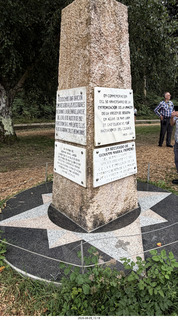 26 a2y. Spain - Bilbao wine tour - seaside viewpoint - monument