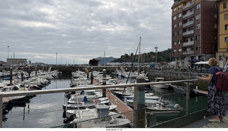 76 a2y. Spain - Bilbao wine tour - Bermeoko Udala - harbor