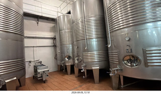 171 a2y. Spain - Bilbao wine tour winery - winemaking process