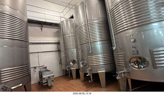 172 a2y. Spain - Bilbao wine tour winery - winemaking process