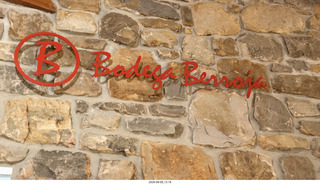 187 a2y. Spain - Bilbao wine tour winery - wine tasting sign