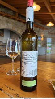 191 a2y. Spain - Bilbao wine tour winery - wine tasting bottle