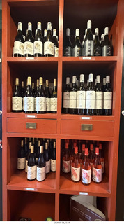 201 a2y. Spain - Bilbao wine tour winery - wine tasting - gift shop bottles