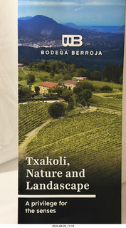 253 a2y. Bodega Berrioja Winery brochure