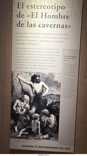 90 a2y. Spain - Museo de Altamira sign