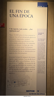 98 a2y. Spain - Museo de Altamira sign