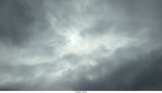 108 a2y. Spain bilbao to gijon - cloudy sky