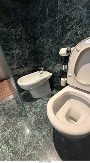 134 a2y. Spain - gijon hotel room bathroom