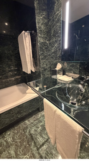 138 a2y. Spain - gijon hotel room bathroom