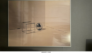 157 a2y. Spain - gijon hotel room artwork