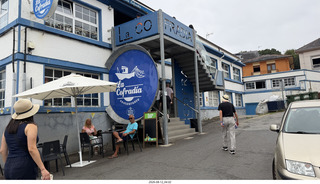 111 a2y. Spain - Puerta de Vega - marina - restaurant for lunch