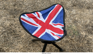 128 a2y. Spain - eclipse viewing point - Gwyneth's british seat