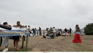 139 a2y. Spain - eclipse viewing point - clouded out - no eclipse