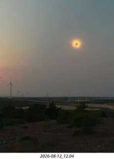 153 a2y. Spain - somebody else's total solar eclipse picture