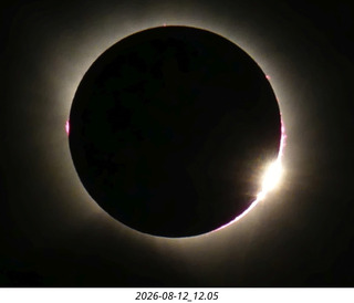 156 a2y. Spain - somebody else's total solar eclipse picture