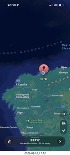 184 a2y. Spain - map eclipse site