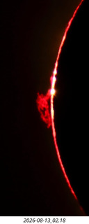 14 a2y. Spain - somebody else's eclipse photo