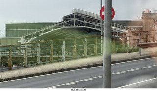 23 a2y. Spain - driving into Santiago de Compostela