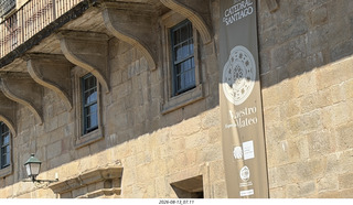78 a2y. Spain - Santiago de Compostela - walking tour