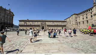 82 a2y. Spain - Santiago de Compostela - walking tour