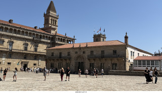 84 a2y. Spain - Santiago de Compostela - walking tour